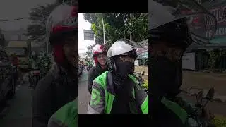 Respect buat perokok yang mematikan rokok saat berkendara ~ Fazri ~ #ojol #gojek #insta360x4 #INFJ