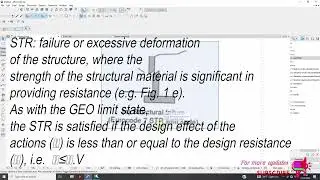 Eurocode 7 Limit States || Cantilever Retaining walls Design