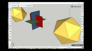 Modéliser un dôme géodésique sur Sketchup