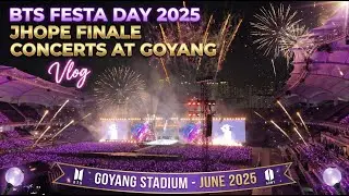 [4K] BTS FESTA 2025 😭 J-Hope Concert + Jungkook & Jin at Goyang Stadium Vlog | BTS is back 💜