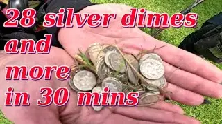 Genesee Valley Treasure Seekers GVTS Annual Metal Detecting Picnic Seeded Silver Coin Hunt New York