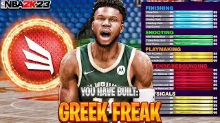 *NEW* GIANNIS ANTETOKOUNMPO BUILD IN NBA 2K23 CURRENT GEN!! BEST GIANNIS BUILD IN NBA 2K23!!!