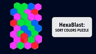 HexaBlast Puzzle - Sort Colors Gameplay