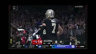 New England Patriots vs New Orleans Saints | Taysom Hill touchdown
