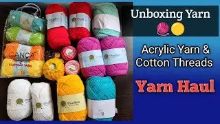 Yarn unboxing and review from #PES #vaishaliscrochet