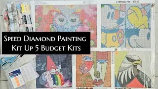 Speed Diamond Painting Kit Up 5 Budget Kits