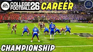 Instant Classic National Championship Game! College Football 26 Road to Glory Career Part 28!
