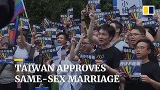 Taiwan approves same-sex marriage