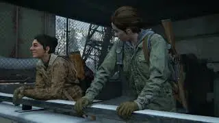 The Last of Us Part 2 Remastered - Chapter 1 The Overlook: Ellie and Dina Patrol The Radio Tower