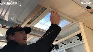 Installation du lanterneau Fiamma Vent 40 sur fourgon