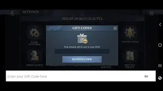 Redeem Gift Code - Frost & Flame: King of Avalon