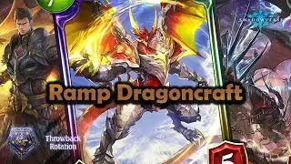 Shadowverse - Ramp Dragoncraft | Dawn of Calamity  | Throwback Rotation #Shadowverse