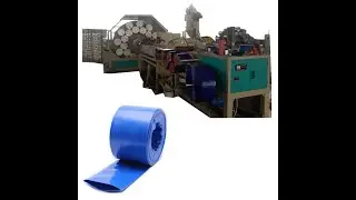 PVC layflat hose production line  fire hose produce machine
