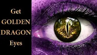 🐲 Get GOLDEN Glowing DRAGON EYES | Binaural Beats | WARNING: STRONG 🐲