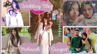 ✨||MEHANDI & SANGEET VLOG||✨ Vanarashi Wedding|| #weddingvlog #gunjavlog #sangeet #mehandi #sadivlog