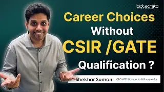 Career Choices Without CSIR NET / GATE Qualification