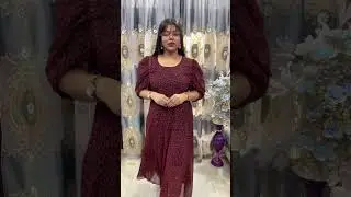 Bk fashion georgette dress  || new articles ||