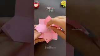 Идея подарочной коробки своими руками😍💖 #diy #papercraft #giftideas #ytshorts