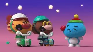 Oggy Oggy | Santa Paws Sled | Milkshake!