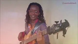 Celebrate (He Lives)|| Fred Hammond)|| Bass Cover by Tindi