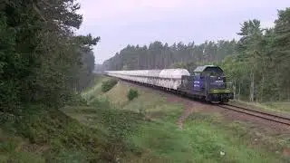SM42-1252, pędząca Turbostonka z okazałym składem
