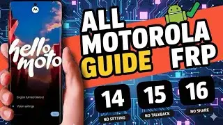 How to Unlock FRP Bypass on Motorola Android Device 100% Working 