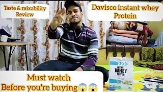 DAVISCO INSTANT WHEY || MIXABILITY & TASTE REVIEW || FITwithYUNUS ❤️
