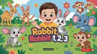 FUN ANIMAL ADVENTURE: Toddler and Cute 3D Animals Play & Learn Counting 1-10 | Educational Kids Song