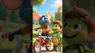 Can JoJo Mouse Master Bike Safety Before His First Ride? #BikeSafety #KidsAdventure #Friendship
