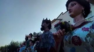 1ª Trobada Comarcal de gegants del Baix Camp a Riudoms