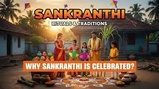 Why sankranthi is celebrated? And Rituals of sankranthi  🪁