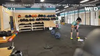 Daniel gamba -wod1 -roma throw down-team iron island