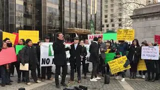 Senator Gianaris Leads No More MCIs Rally HD - 2.22.19