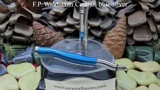 Cruzaltpens - F.P.  Waldmann Cosmos Blue Silver