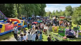 Walk Through Armonk's Cider and Donut Festival