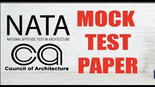 Пробный тест NATA 2020 | CRACK NATA 2020