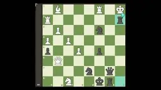 mate in 4 #chess #chesstime  #trending  #magnuscarlsen #checkmatestrategies #gothamchess #matein4