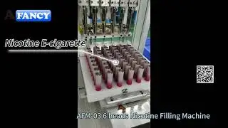 AFM-03 6 heads E-cigarette nicotine filling machine