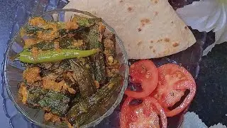 Masaledaar Bhindi ye recipe to ek jarur hi try kriyega ✨😋🍽️#yummmmy #cooking #recipe #lovely 