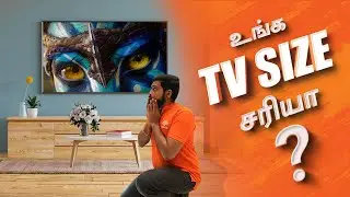 Best TV size for your Room | TV Review in Tamil | Poorvika India