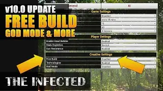 The Infected v10.0 new update | FREE BUILD! | Game News | Patch Notes
