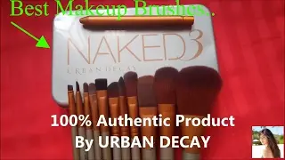 Real Naked 3 MakeUp Brushes By Urban Decay #Best Makeup Brushes