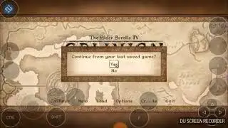 Playing Oblivion on android using Remotr
