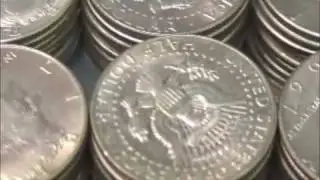 Lot of 433 Kennedy Half Dollars 40% Silver 1965-69
