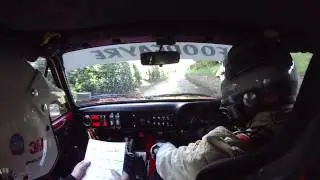 jersey rally 2012 stage 1 trinity, car 35 ross le noa + domonic volante