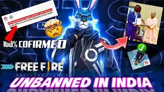 FINALLY LONG TIME KE BAAD FREE FIRE UNBAN HONE WALA HAI II FULL PROOF KE SATH DETAIL MEIN COME BACK
