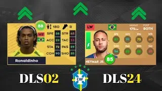 DLS 24 | BRAZIL 02 VS BRAZIL 2024 PLAYER RATINGS | DREAM LEAGUE SOCCER 24 |
