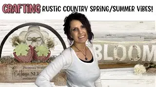 Country Rustic Fresh: Spring/Summer DIY Home Decor Craft Ideas You Can Make Today!