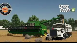 FS25 wheat harvest