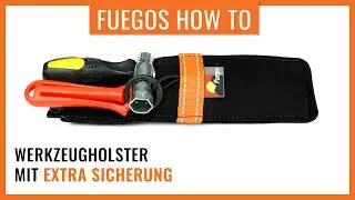Forstg&uuml;rtel Motors&auml;genwerkzeugholster | Motors&auml;genwerkzeuge fest am Gurt | Fuegos HowTo